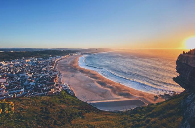 Ocean Lookout Leilighet Nazaré Eksteriør bilde